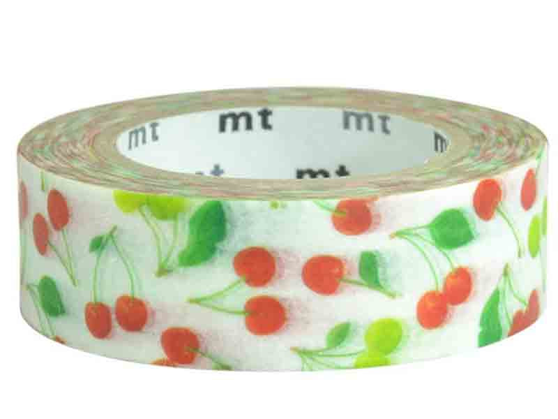 achat Masking tape motif - Cerises