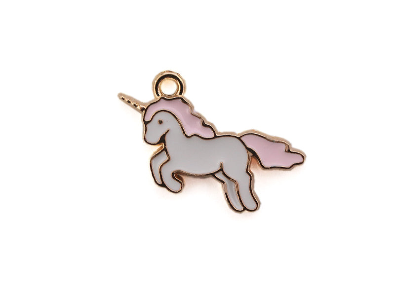 Achat Breloque émaillée licorne