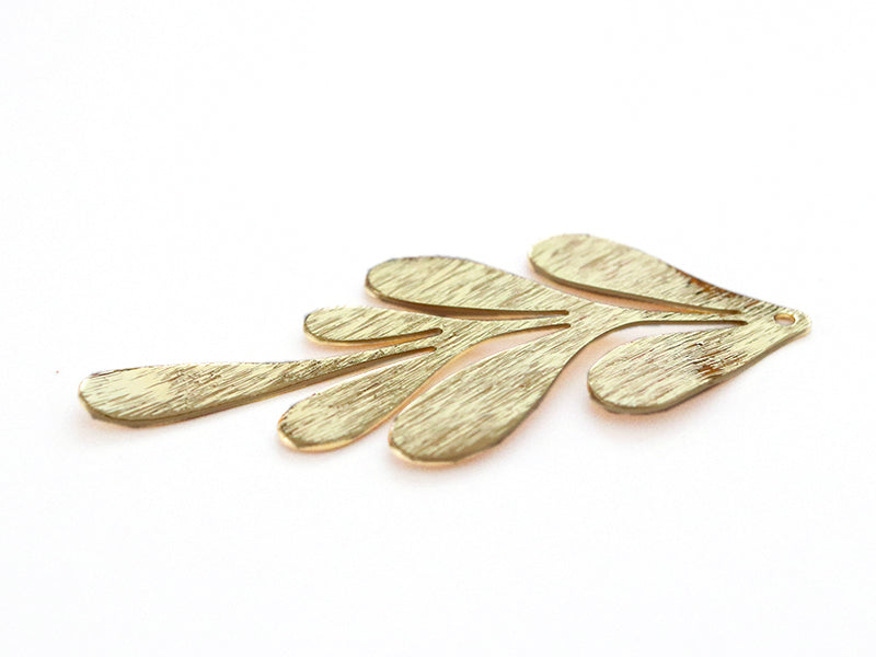 achat Pendentif végétal - doré à l'or fin