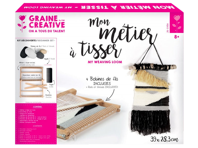 Achat Kit découverte métier à tisser rectangle