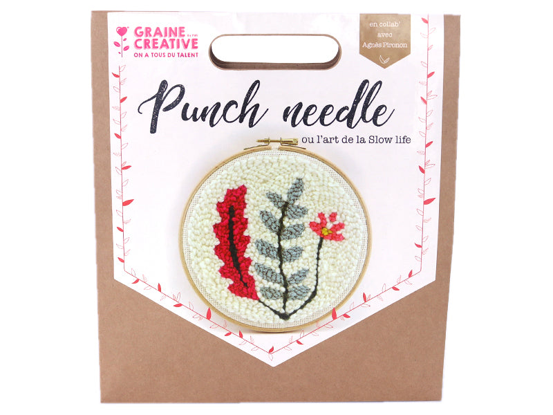 Achat Kit punch needle - Végétal