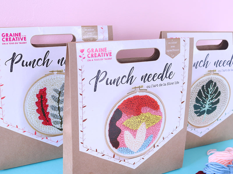 achat Kit punch needle - Végétal