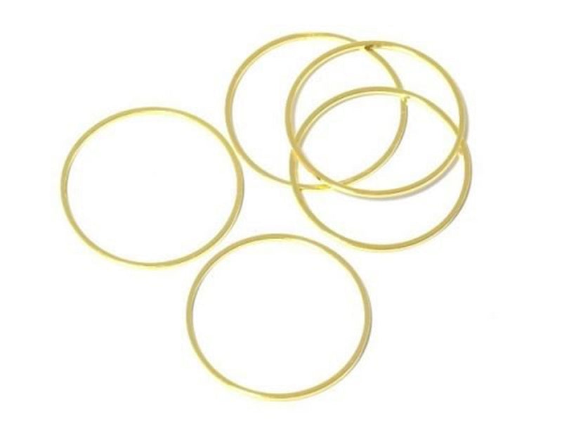 achat Anneau de jonction fermé laiton doré - 20 mm
