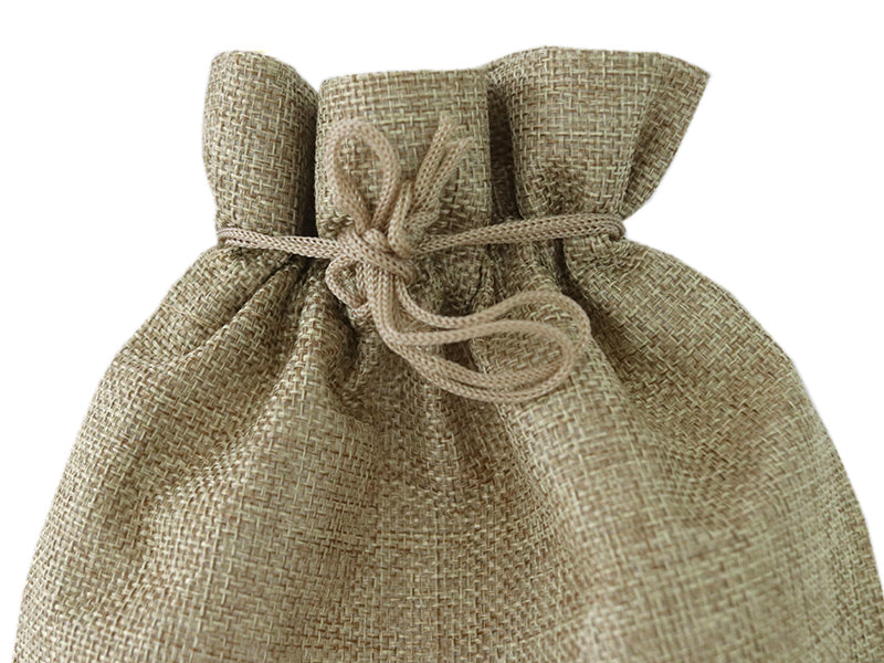 achat Pochon en toile de jute - 19 x 29 cm