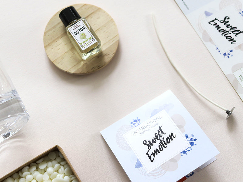 achat Kit bougie DIY - Sweet Emotion