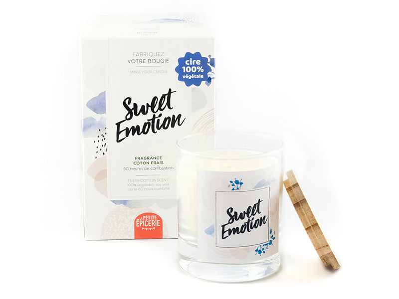 Achat Kit bougie DIY - Sweet Emotion