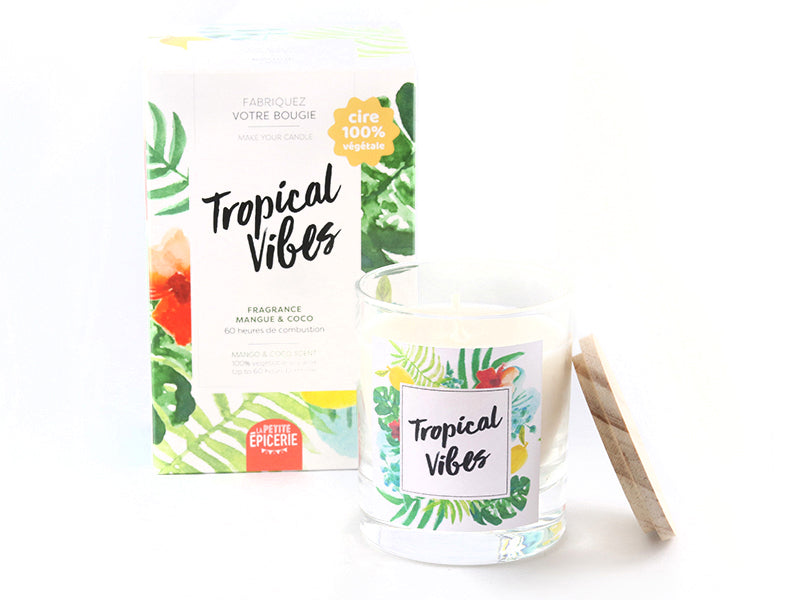 Achat Kit bougie DIY - Tropical Vibes