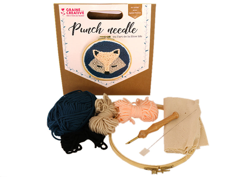 achat Kit punch needle - Renard