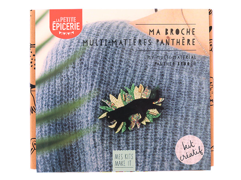 Achat Kit MKMI - Ma broche multi-matières panthère