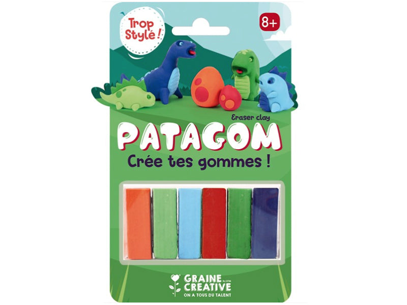 Achat Patagom - blister de 6 pains Dinosaures