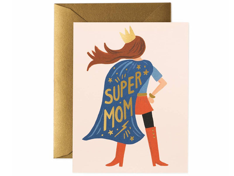 Achat Carte Fêtes des mères - Super Maman