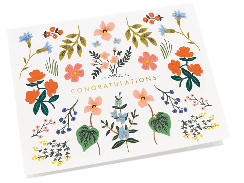 Achat Carte de Félicitations - Fleurie