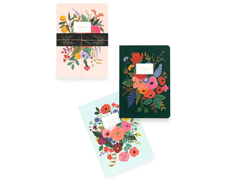 Achat Lot de 3 carnets A5  - Garden Party