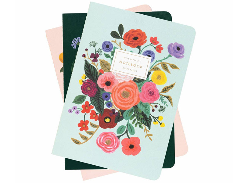 Achat Lot de 3 carnets A5  - Garden Party