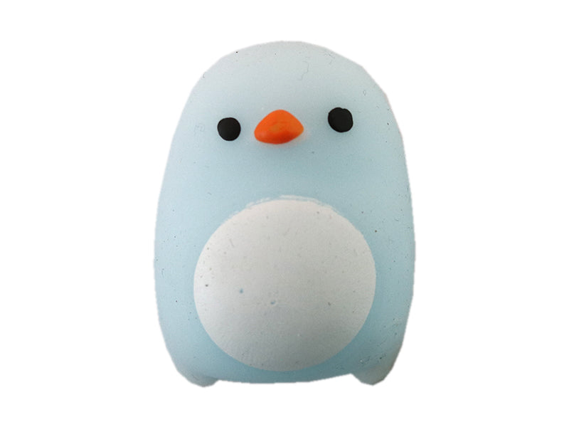 Achat Mini squishy pingouin bleu - anti-stress