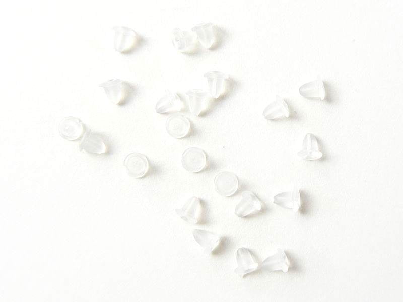 Achat 10 Paires de fermoirs pour bijoux d'oreilles - silicone