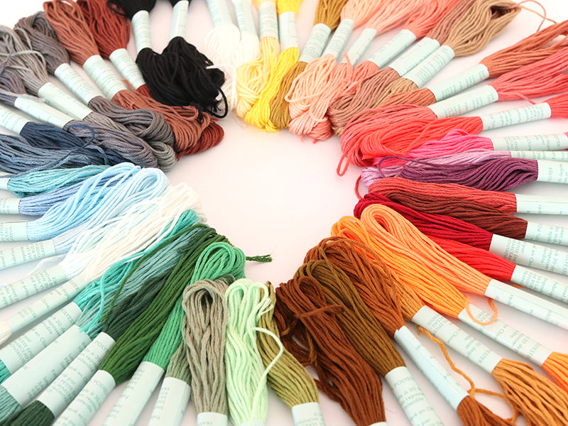 achat Lot de 50 échevettes- couleurs assorties