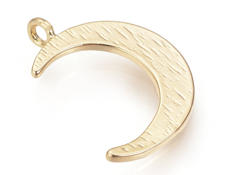 Achat Pendentif lune - doré à l'or fin 24K