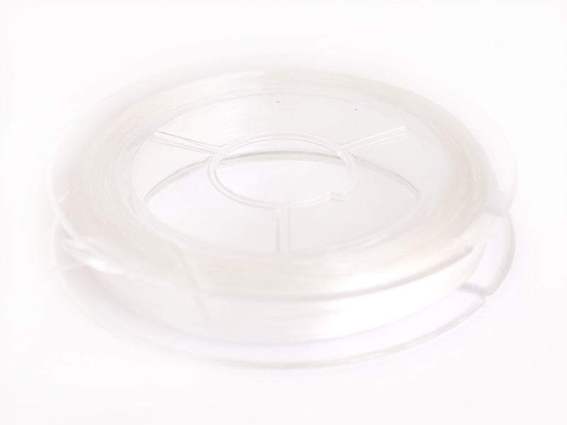 achat 10 m de fil élastique transparent pour création de bijoux -  0,8 mm