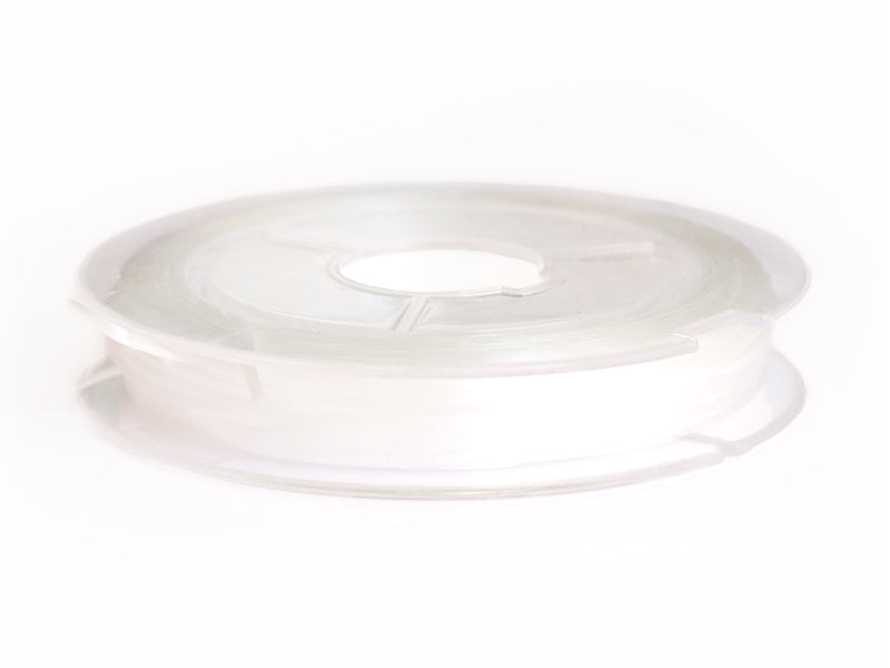 achat 10 m de fil élastique transparent pour création de bijoux -  0,8 mm