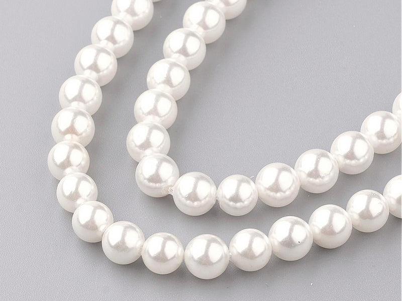 Achat 20 perles de nacre - 5 mm