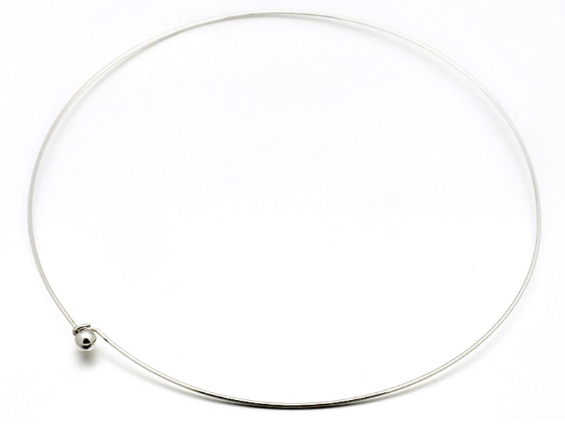 Achat Support pour création de collier torque - argenté