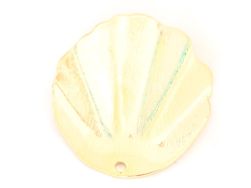 achat Pendentif coquillage 30 mm - doré à l'or fin
