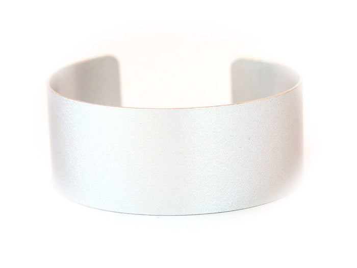 Achat Bracelet manchette - 25 mm - couleur argent