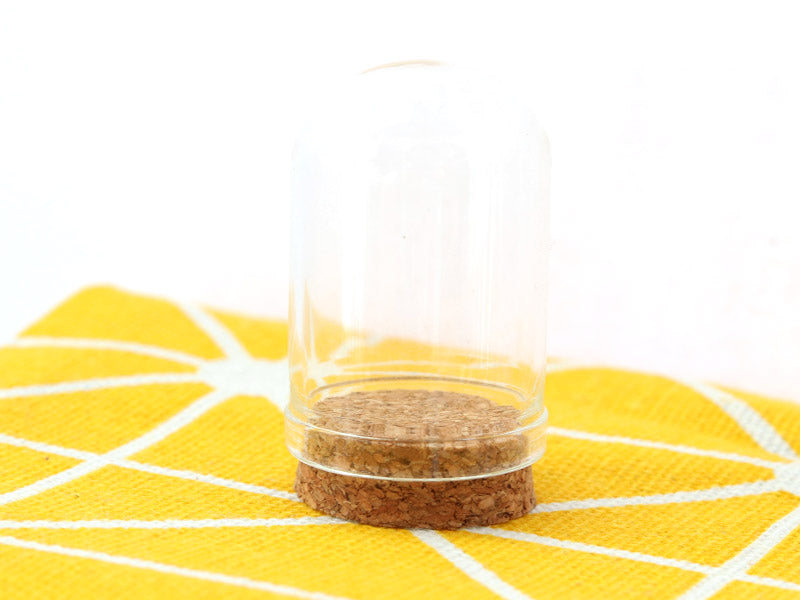 achat Fiole en verre ronde 4 cm