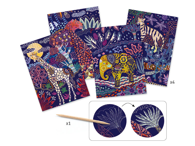 Achat Cartes à gratter - Nature luxuriante