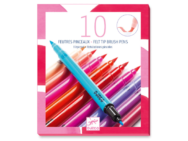 Achat 10 feutres pinceaux sweet