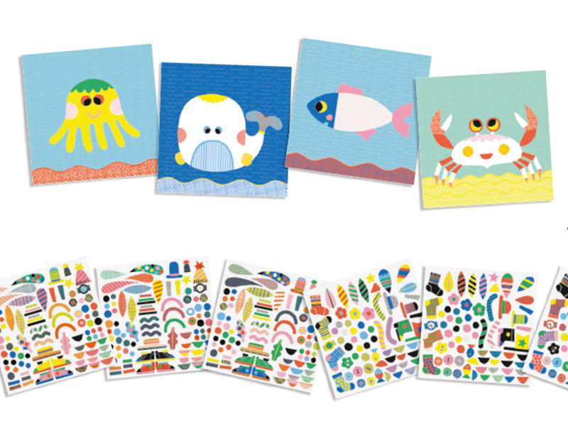 Achat Marins - créer avec des stickers