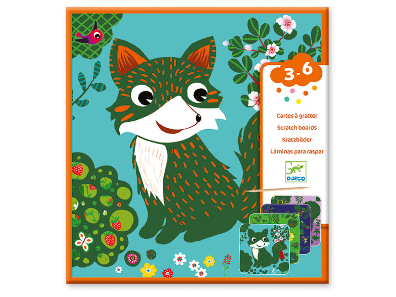 Achat Cartes à gratter - Petites bêtes