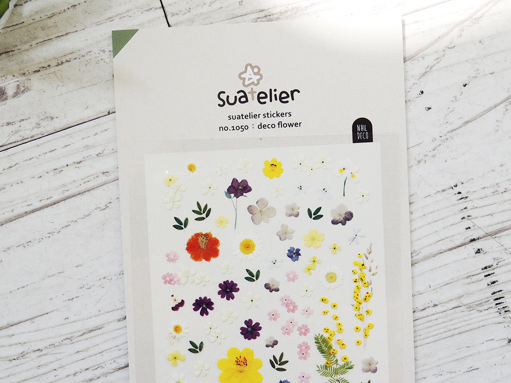 Achat Stickers fleurs printanières réalistes