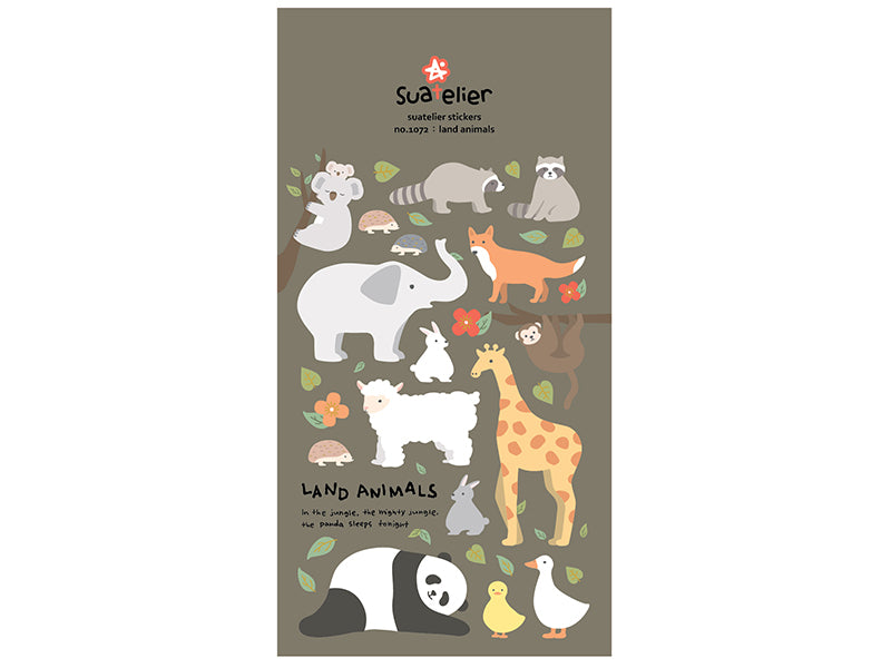 Achat Stickers animaux de la jungle et de la forêt