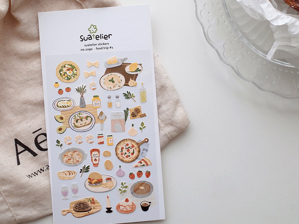 Achat Stickers food trip en Italie