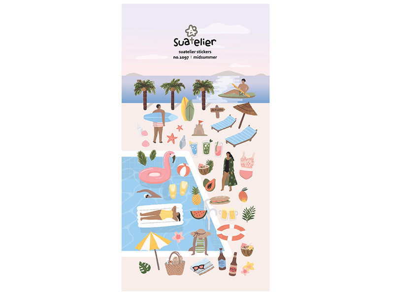 Achat Stickers « vacances à la mer »