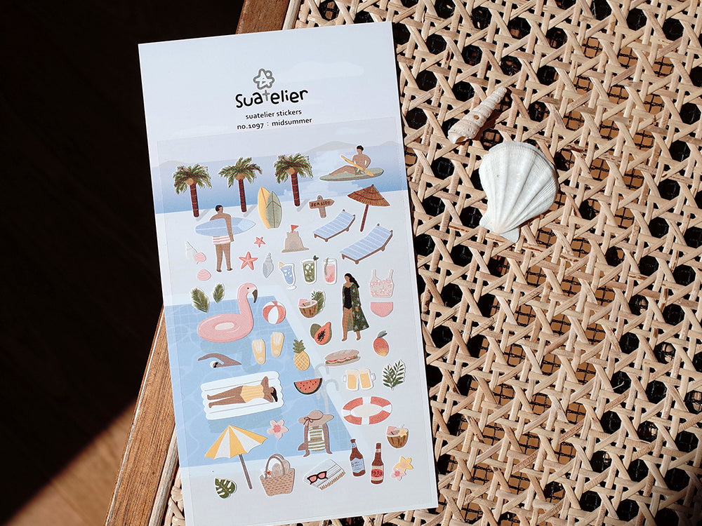 Achat Stickers « vacances à la mer »