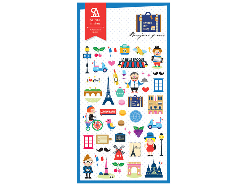 Achat Stickers « bonjour Paris ! »