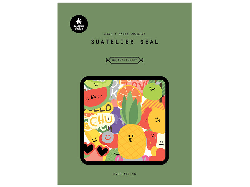 Achat Stickers fruits en folie