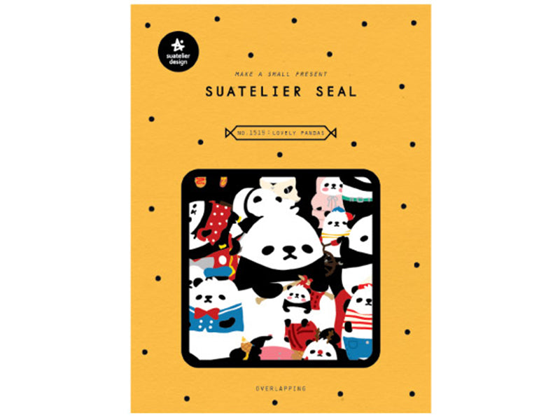 Achat Stickers pandas en folie