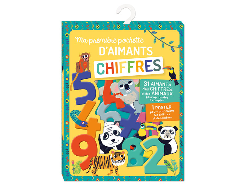 Achat Ma première pochette d'aimants - Chiffres - Emilie Lapeyre