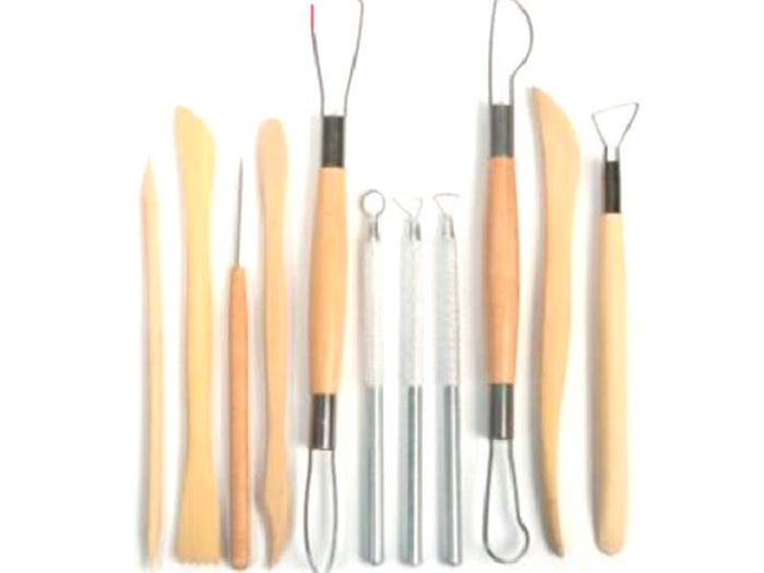 Achat Lot de 11 outils de modelage + 1 trousse plastique en ligne