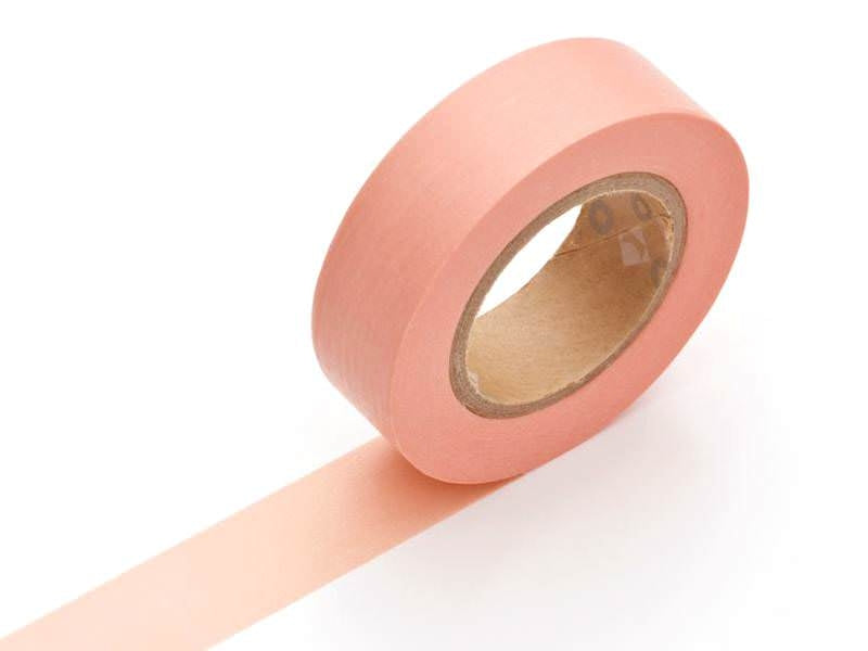 Achat Masking tape uni - Rose saumon