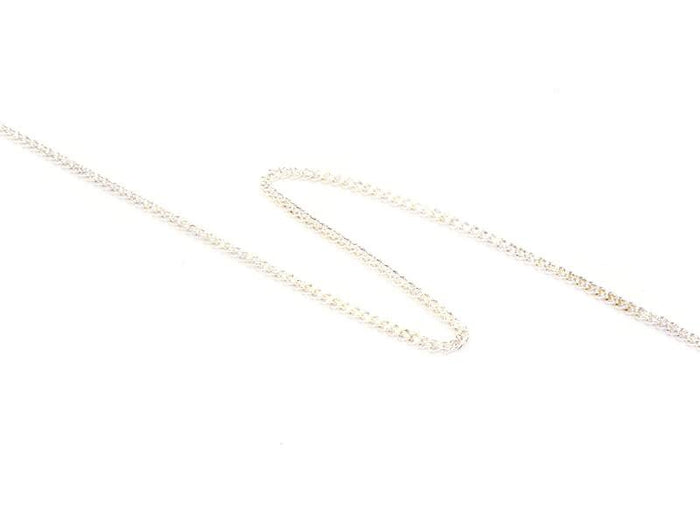 Achat Chaine gourmette 1 mm argent clair x 20 cm