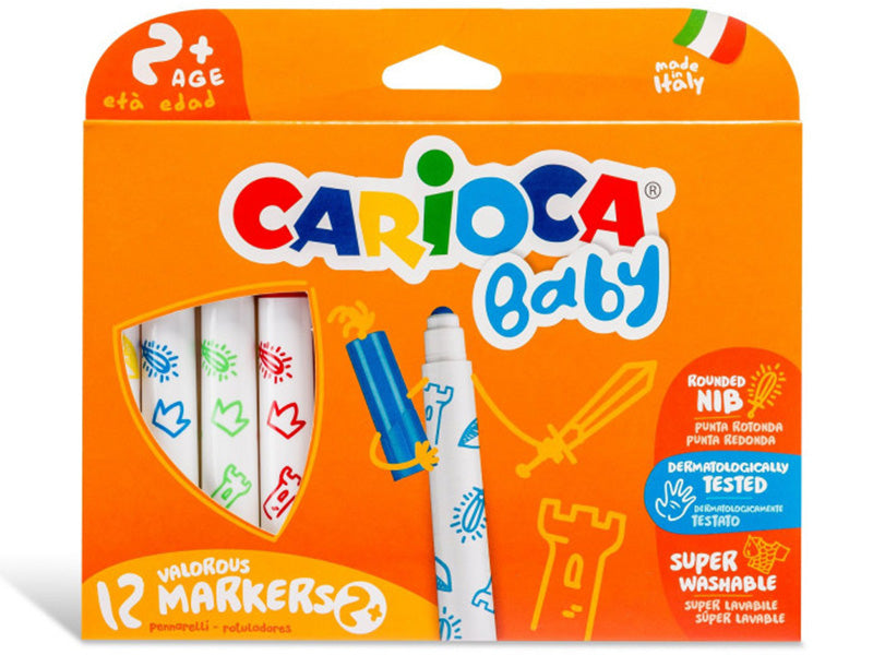 Achat Set de 12 feutres 2+ - Carioca Baby