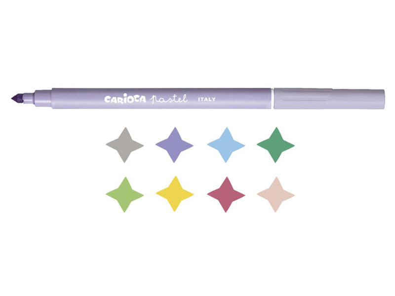Achat Set de 8 feutres pastel - Carioca