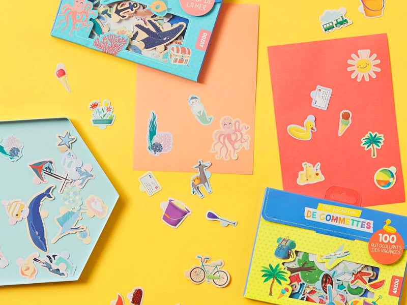 Achat Pochette de 50 grandes gommettes - petits chiens et petits chats