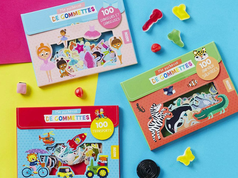 achat Pochette de 100 gommettes - animaux de la mer - Antoana Oreski