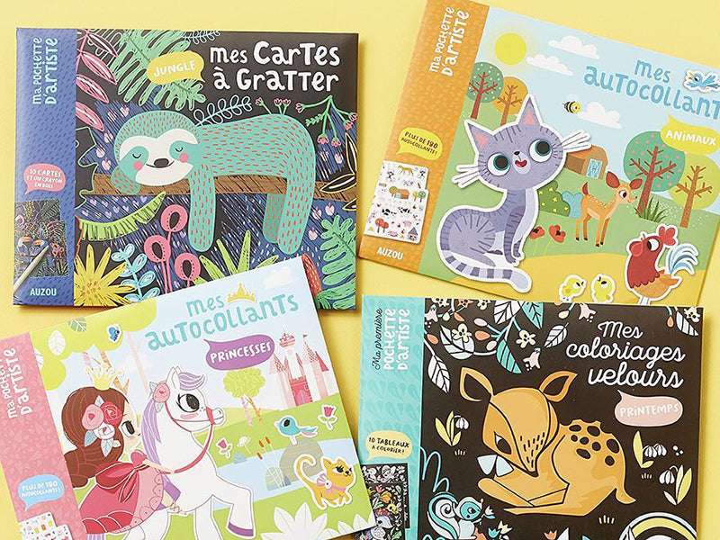 Achat Cahier Mes 500 autocollants - les bébés animaux